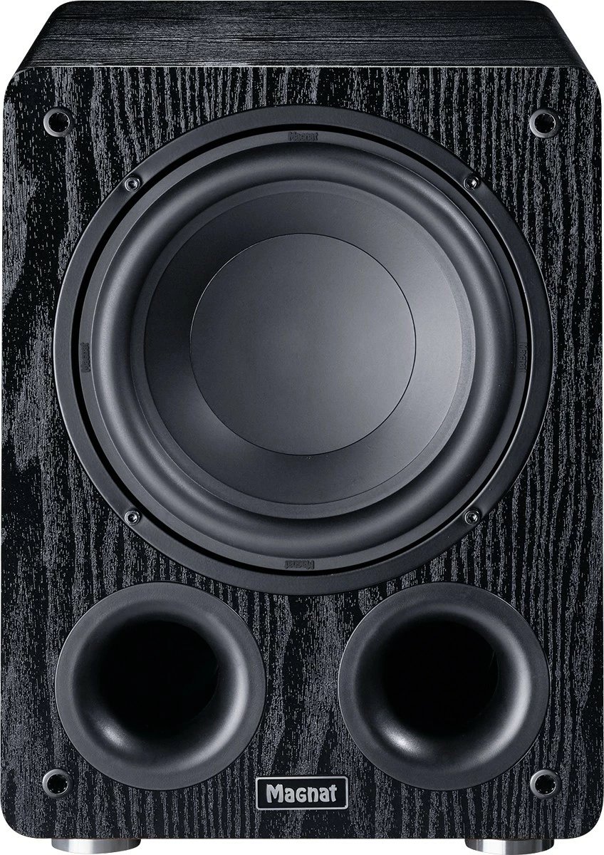 Subwoofer Magnat Alpha RS 8 8" 160 W aktiv bass-refleks, e zezë