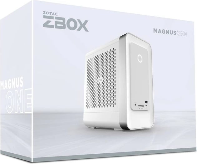 Mini-tower Zotac ZBOX MAGNUS ONE, barebone PC, DDR5, PCI Express, Wi-Fi 6, 500 W