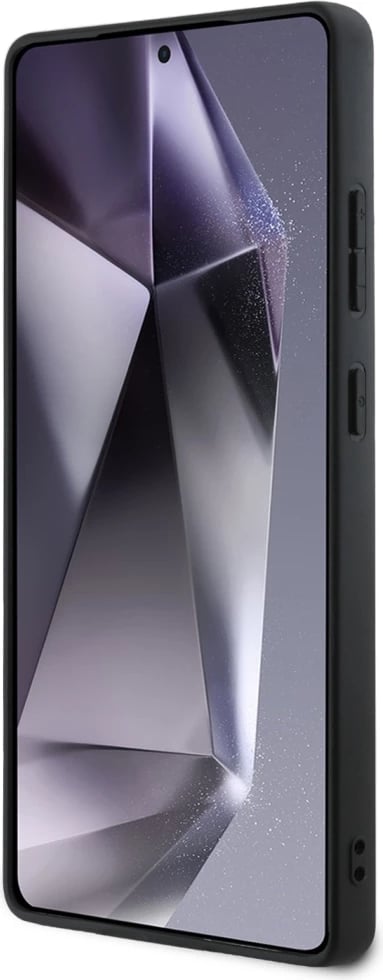 Mbështjellës BMW Leather Big Wordmark për Samsung Galaxy S25 Ultra, i zi
