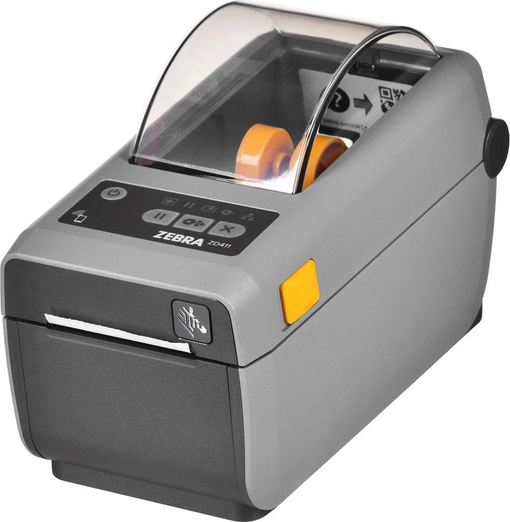 Printer etiketash Zebra ZD411, Termik Direkt, 203 x 203 DPI, me kabllo & pa kabllo, Ethernet LAN, Bluetooth, ngjyrë e zezë