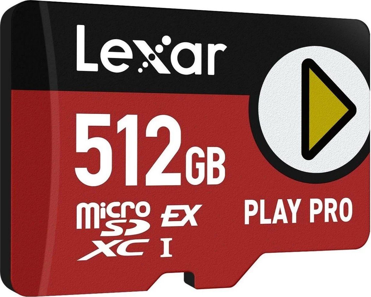 Kartelë memorje Lexar Express PLAY Pro 512GB microSDXC UHS-I U3 V30