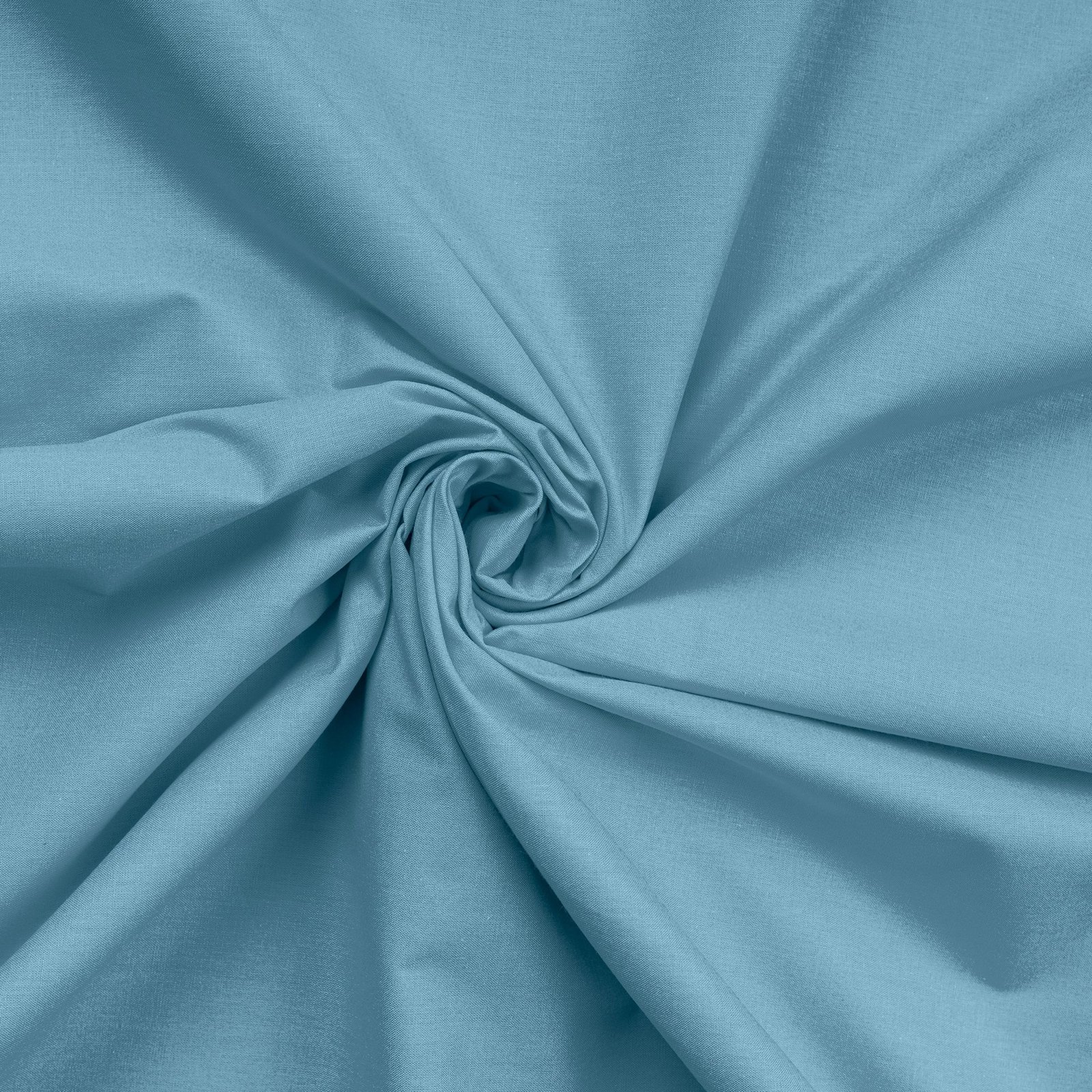 Set këllëfësh jastëku (2 copë), pambuk Ranforce, ngjyrë kaltër, 80x80cm