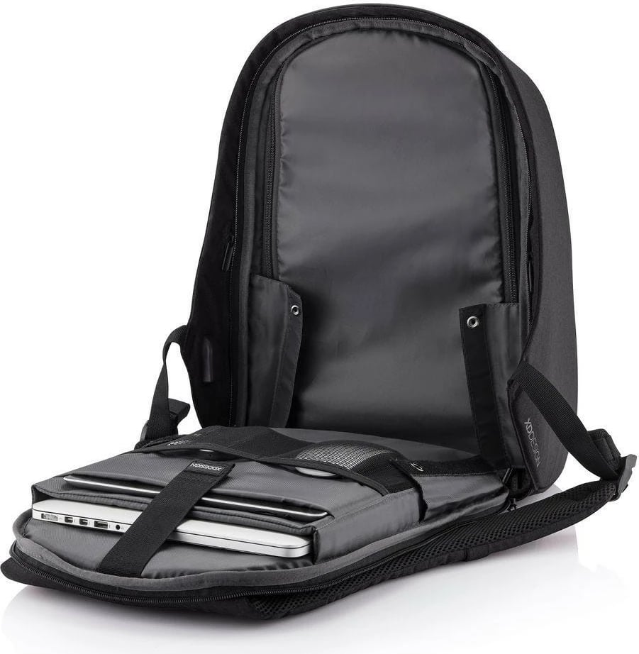 Çantë shpine anti-vjedhje XD DESIGN BOBBY HERO REGULAR, 16L, e zezë