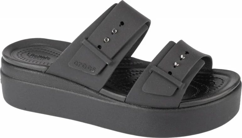 Papuqe për femra Crocs, të zeza