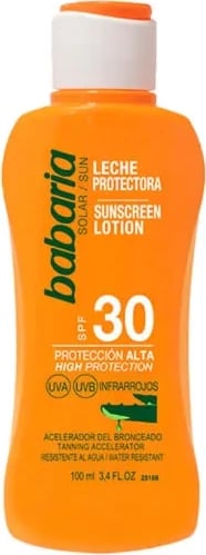 Losion për diell Babaria Aloe Vera SPF30, 100ml