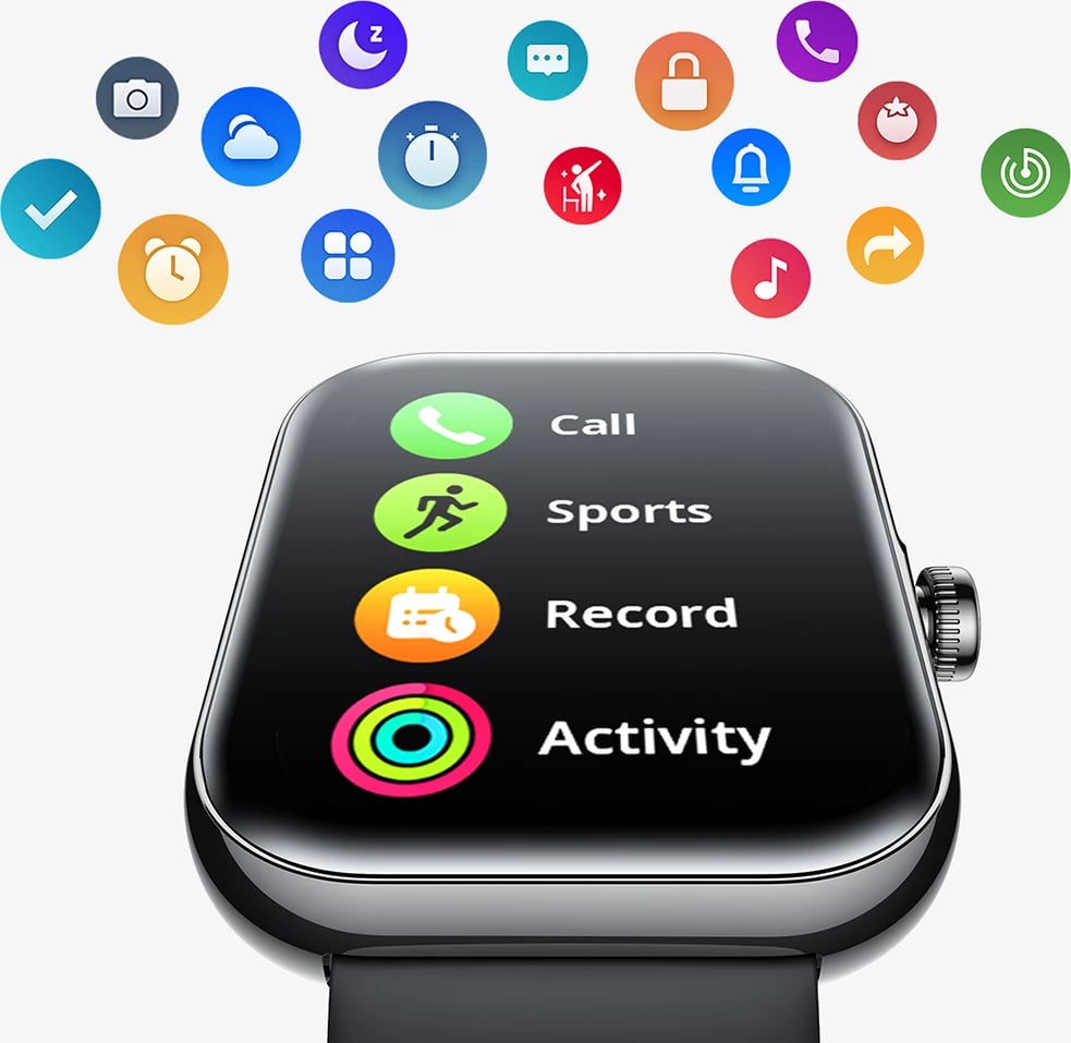 Smartwatch Joyroom Fit-Life JR-FT5 Plus, 1.96 inç, Bluetooth 5.4, 300 mAh, e zezë