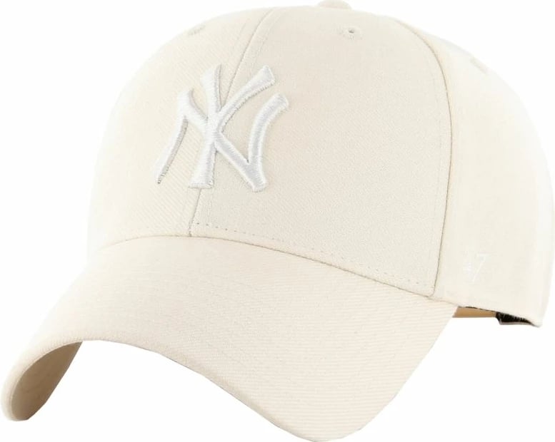 Kapelë për meshkuj 47 Brand, modeli New York Yankees, ngjyrë bež
