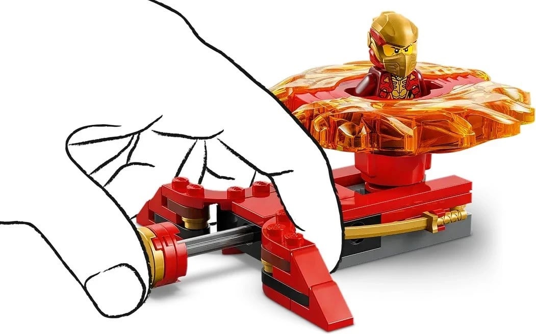 Set LEGO NINJAGO 71823 Kai's Dragon Spinjitzu Spinner