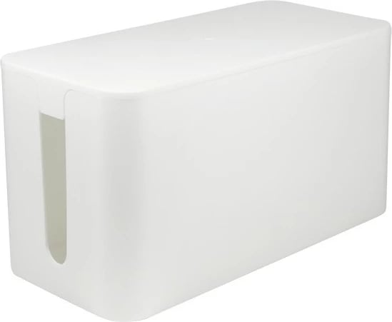 Kutia e kabllove LogiLink KAB0061, Plastike, Bardhë