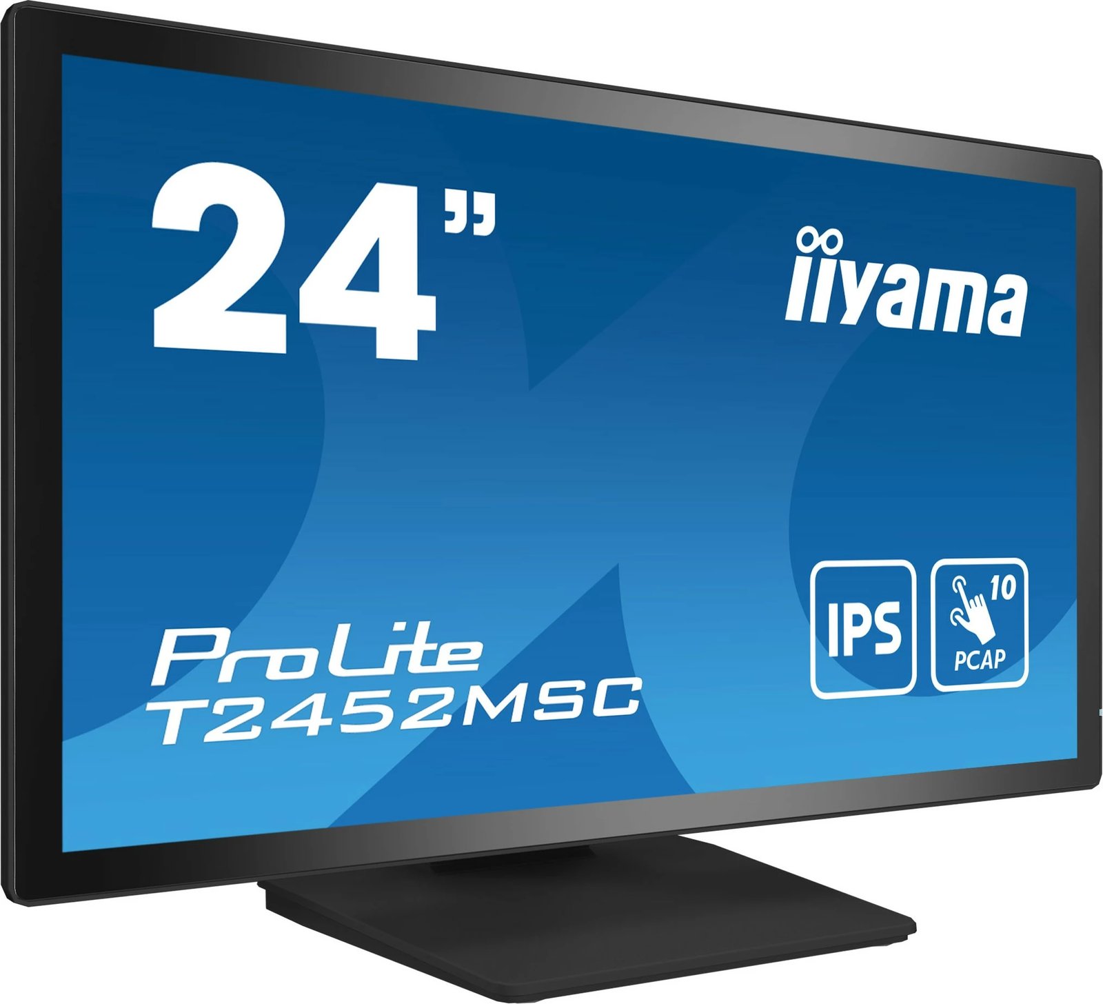 Monitor iiyama ProLite T2452MSC-B1, 60.5 cm (23.8"), 1920 x 1080 pixels, Full HD, LCD, 14 ms, i zi