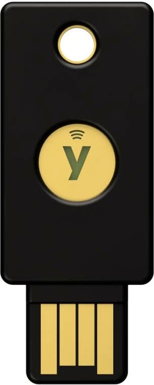 Çelës sigurie USB-A me NFC, Yubico YubiKey 5 FIPS, i zi