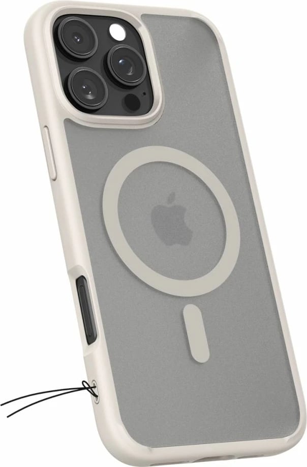 Mbështjellës Spigen Ultra Hybrid Mag për iPhone 16 Pro Max, MagSafe, titanium