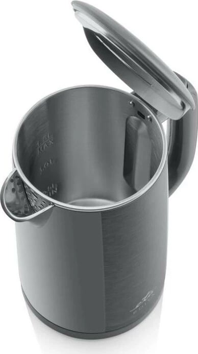 Çajnik elektrik ETA Edita 859590020, 1.5L, 2200W, inox, gri