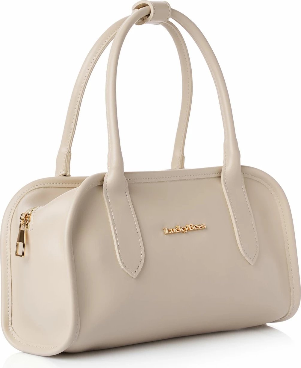 Çantë krahu Lucky Bees, Amelia, ngjyrë krem