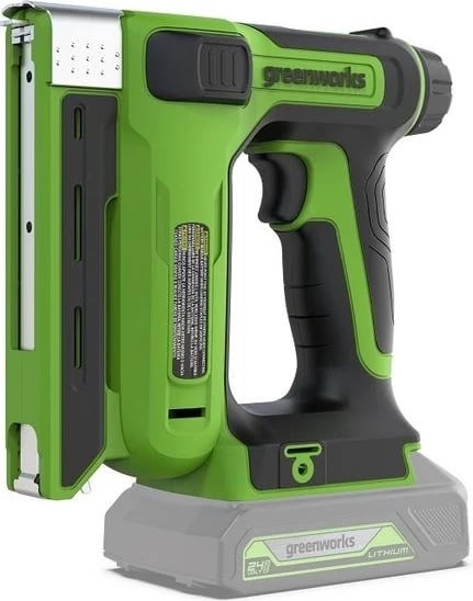 Stapler GREENWORKS G24CS10, Alumini