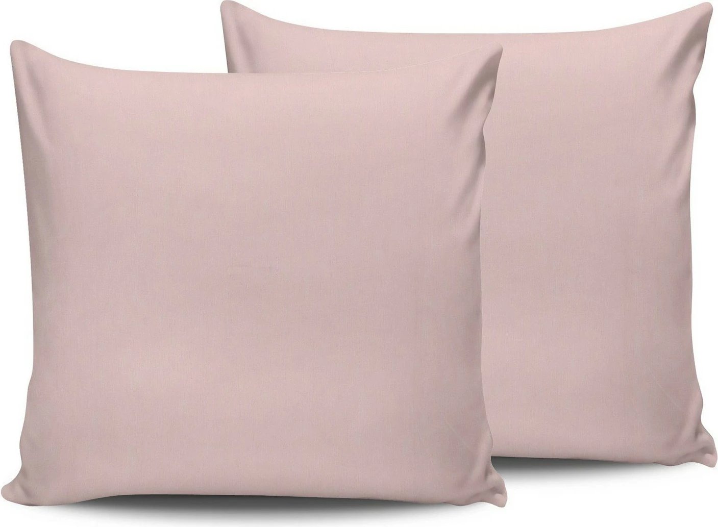 Set këllëfësh jastëku (2 copë), ngjyrë rozë e zbehtë, L'essentiel