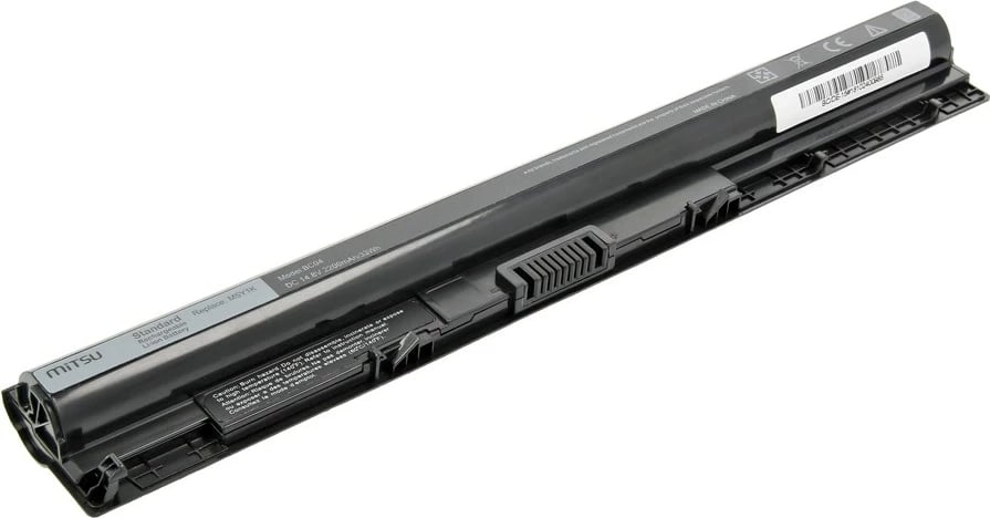 Bateri laptop Mitsu BC/DE-15 për Dell Inspiron 15 3451, 2200 mAh, 14.8V, 4 qeliza