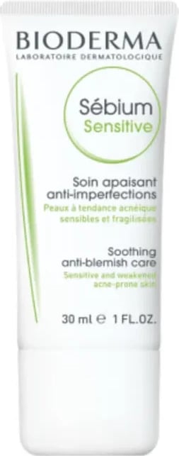 Krem fytyre Bioderma Sébium Soothing Anti-Blemish Care 30ml