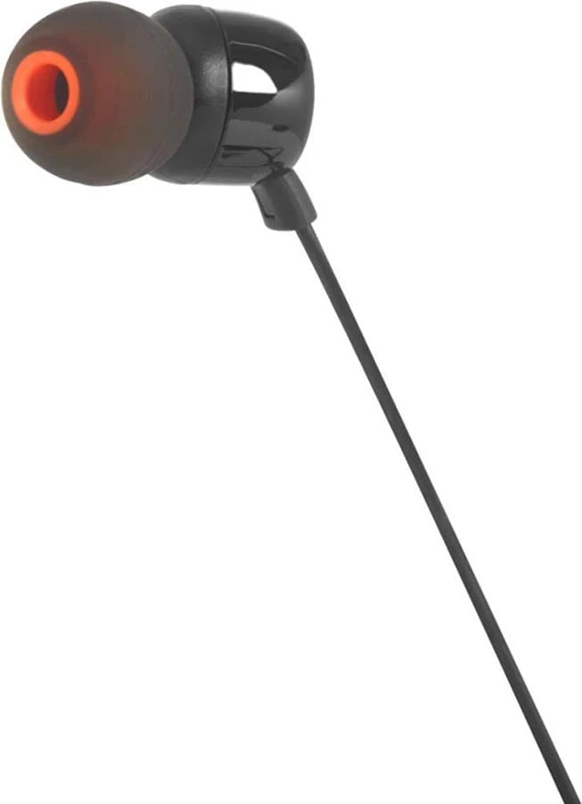 Kufje in-ear JBL Tune 110 me mikrofon, 3.5mm mini jack, të zeza Kufje in-ear JBL Tune 110 me mikrofon, 3.5mm mini jack, të zeza