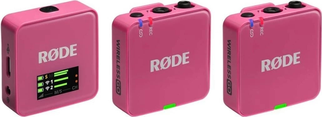 Mikrofon wireless RODE Wireless GO III rozë