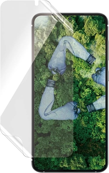 Mbrojtës ekrani PanzerGlass Matrix për Samsung Galaxy S23+, xham hibrid, me aplikator