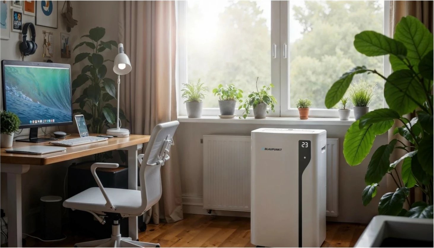 Kondicioner portabil Blaupunkt ACP414, 14000 BTU, i bardhë