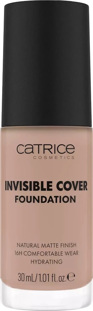 Fondatinë Catrice Invisible Cover Foundation Long-lasting 027C për femra 30ml