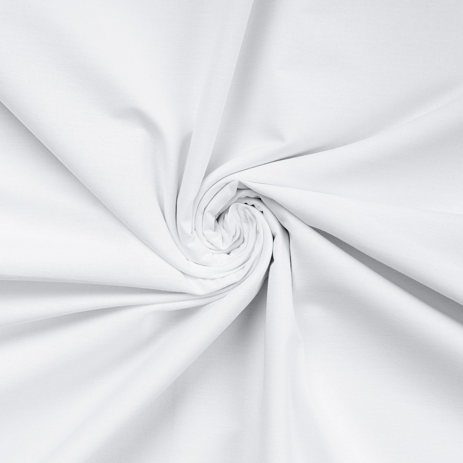 Çarçaf i sheshtë ranforce, ngjyrë e bardhë, L'essentiel, 180x240cm