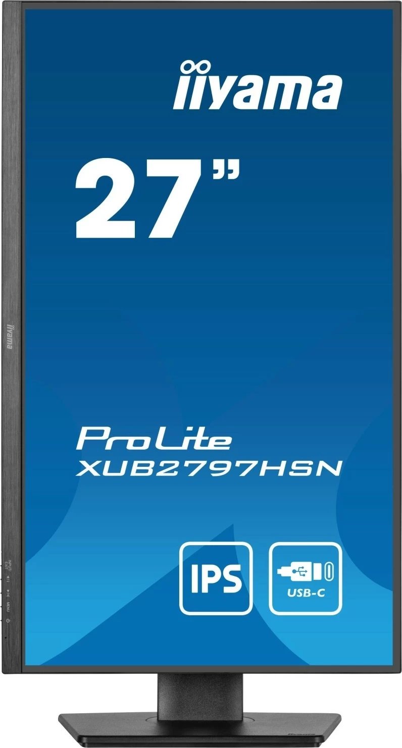 Monitor iiyama Prolite XUB2797HSN-B1, 27'', IPS, Full HD, 1ms, e zezë