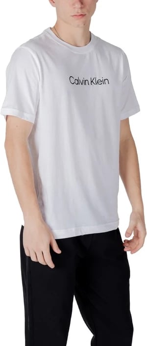 Maicë për meshkuj Calvin Klein Sport, të bardhë