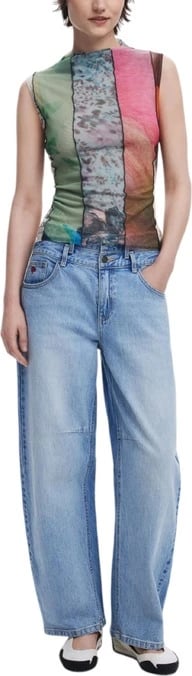 Maicë Desigual femra, e gjelbër