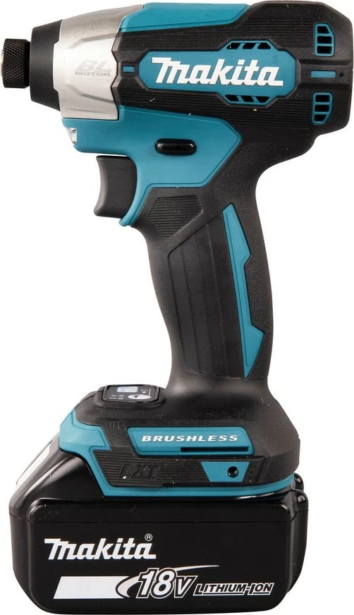 Çelës goditës Makita DTD157Z, brushless, 18V, 1/4", 3000 RPM, zi/gjelbër