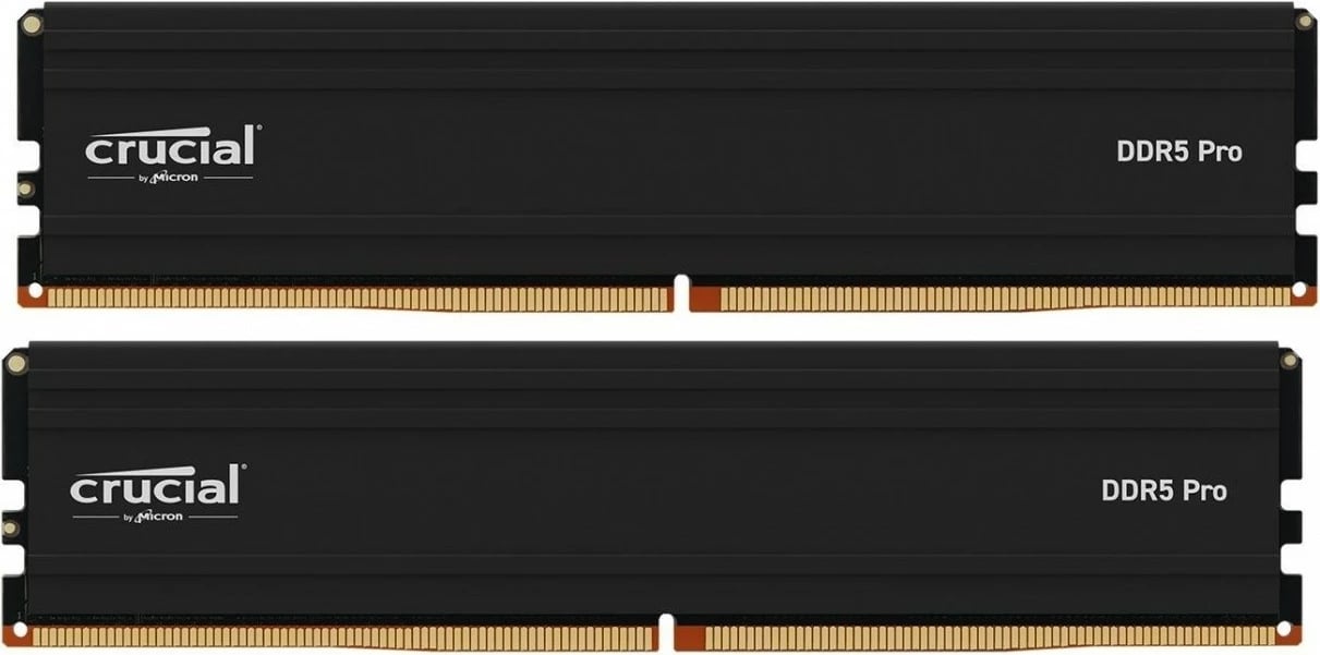 RAM Memorje Crucial DDR5 Pro, 48GB (2x24GB), 6000MHz, CL48, me radiator, Set