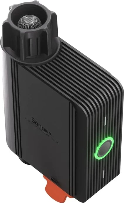 Valvulë smart për ujitje Sonoff SWV-BSP, ZigBee, 3/4", e zezë