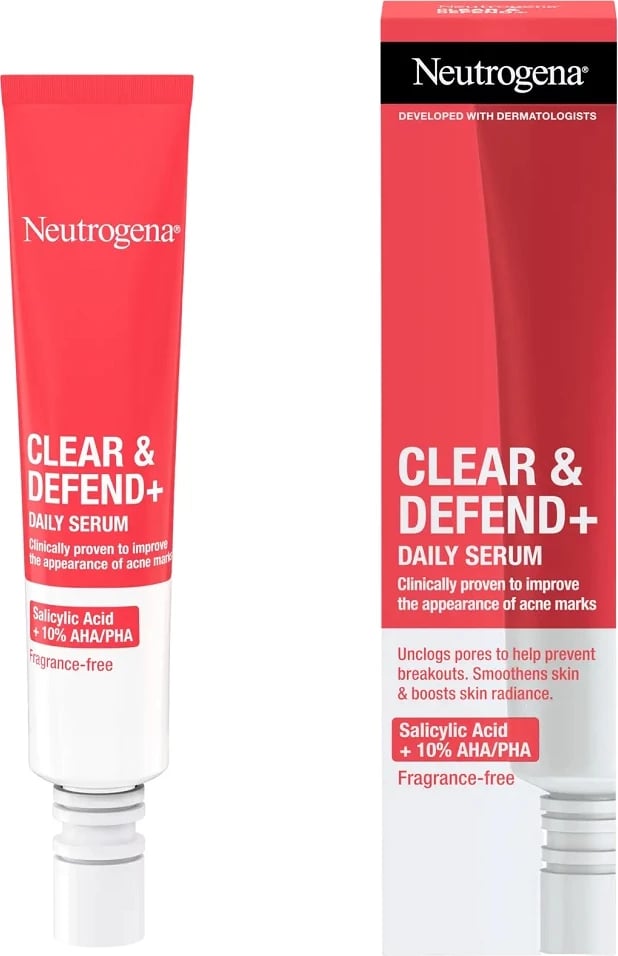 Serum për fytyrë Neutrogena Clear & Defend+ për papërsosmëri, 30ml