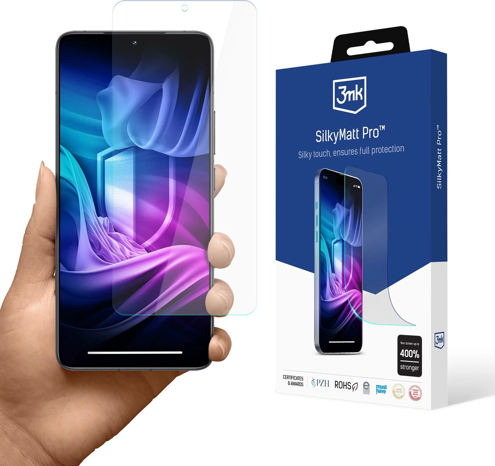 Mbështjellës mat 3mk SilkyMatt Pro për Xiaomi Poco F6 Pro