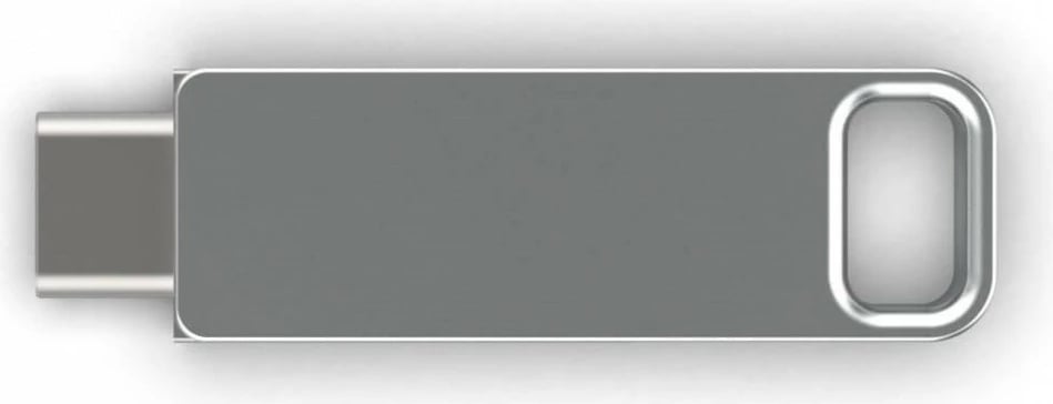 Pendrive PNY DUO LINK P-FDI128DULINKTYC-GE, 128GB, USB 3.2, Argjend