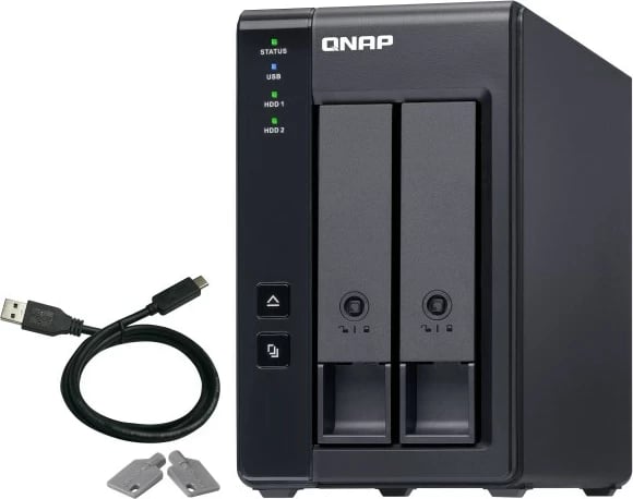 Njësi zgjerimi QNAP TR-002, e zezë