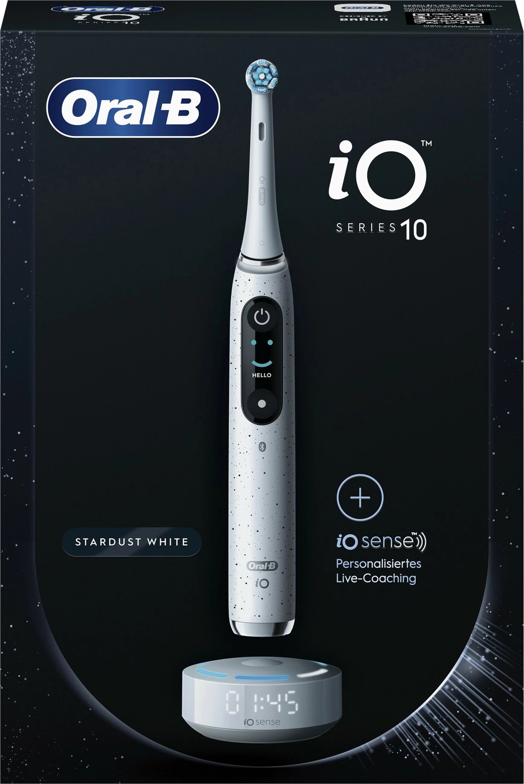 Furçë dhëmbësh elektrike Oral-B iO Series 10, për të rritur, e bardhë