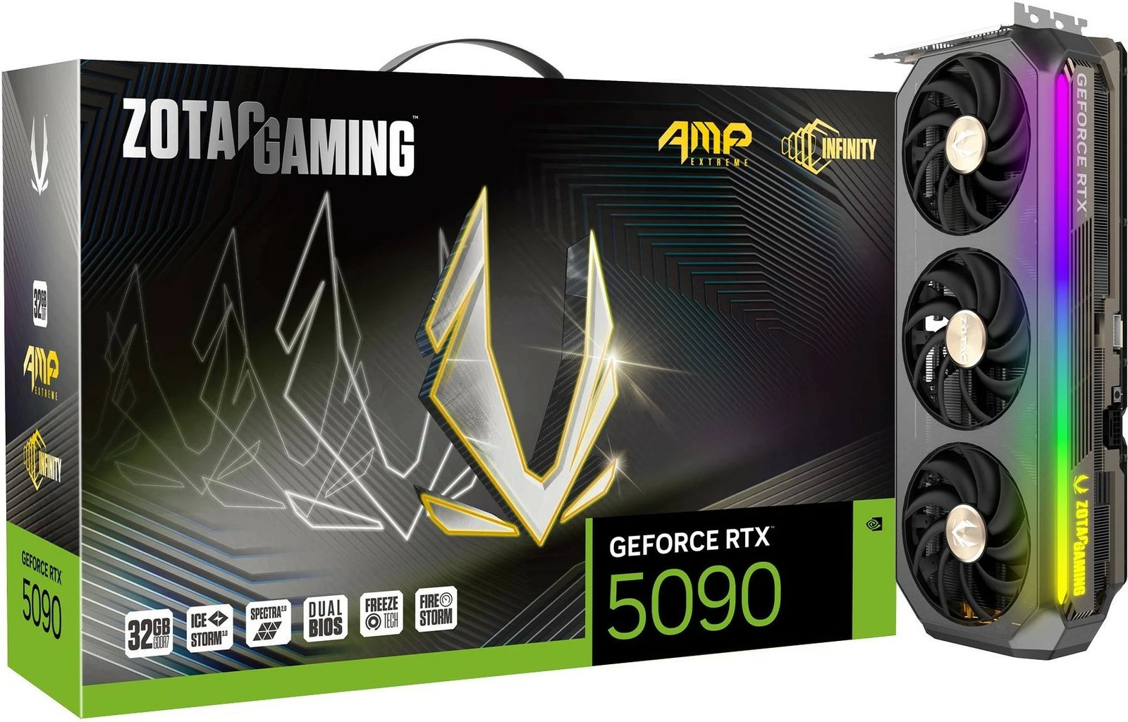 Kartelë grafike Zotac GAMING GeForce RTX 5090 AMP Extreme INFINITY 32GB GDDR7, multi