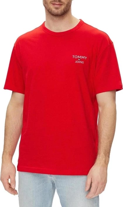 Maicë për meshkuj Tommy Hilfiger Jeans, e kuqe