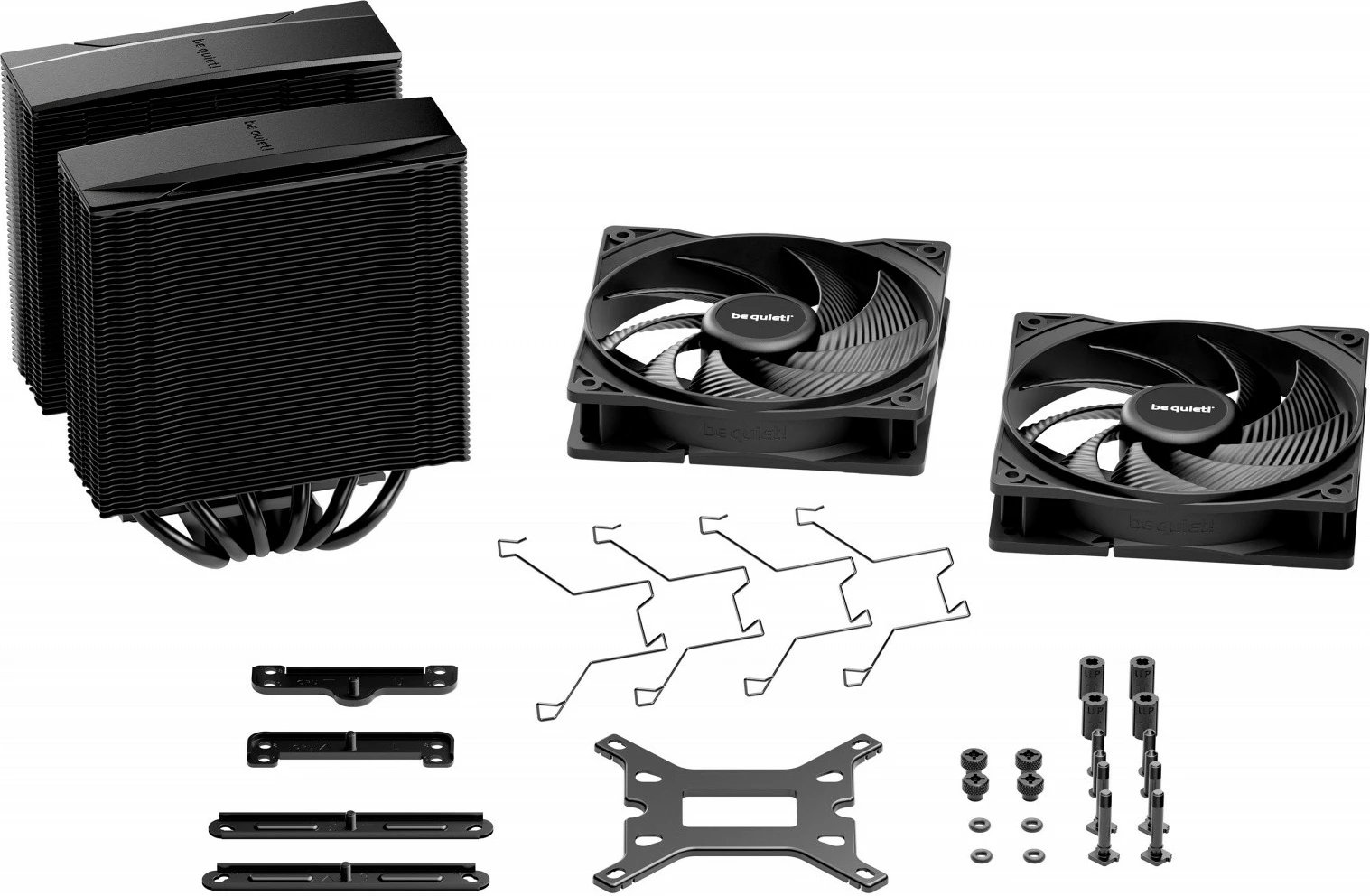 Kasë ftohëse CPU Be quiet! Pure Rock 3 PRO BK042, 2 ventilatorë 12 cm, e zezë