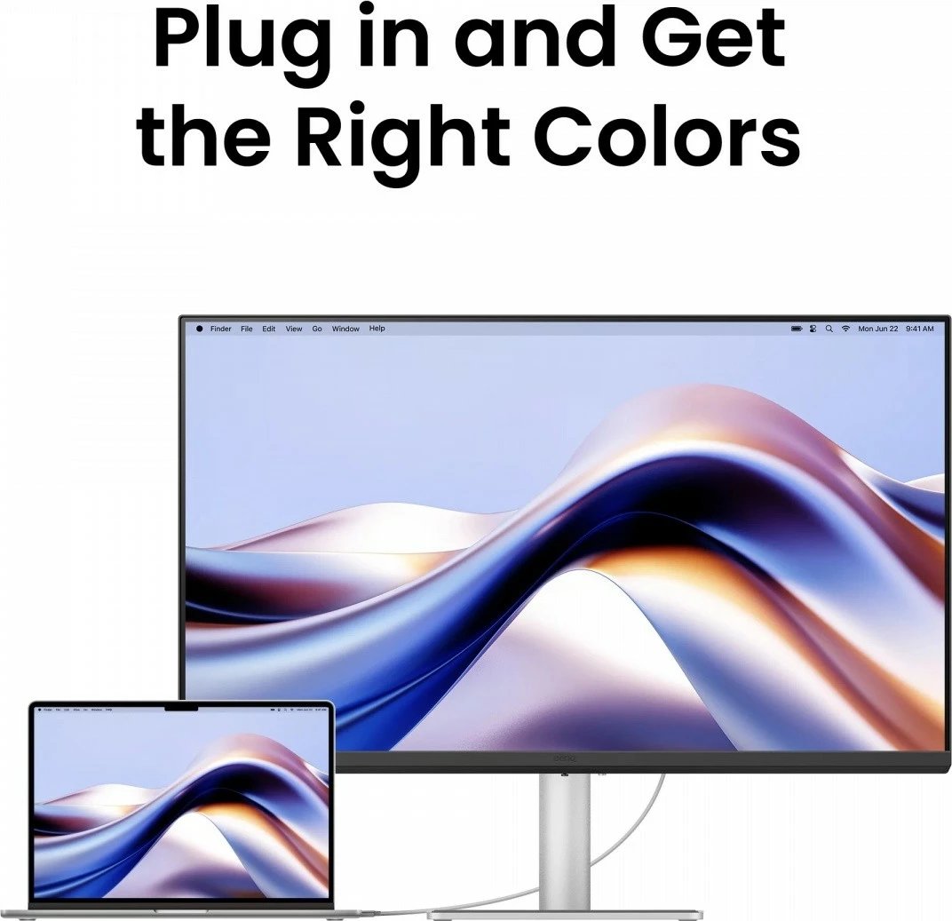 Monitor Benq MA270U, 27 inç, 4K UHD, IPS, 5ms, HDMI, 60Hz, i zi/argjendtë