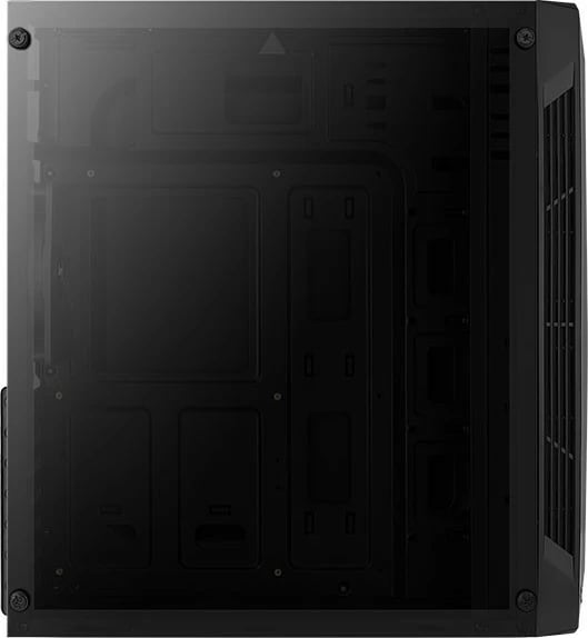 Kasë AeroCool SPLIT RGB, Midi Tower, ATX/Micro ATX/Mini ITX, e zezë Kasë AeroCool SPLIT RGB, Midi Tower, ATX/Micro ATX/Mini ITX, e zezë