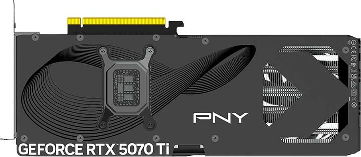 Kartelë grafike PNY RTX 5070 Ti VERTO OC 16GB GDDR7, 3x ventilatorë, PCI Express 5.0