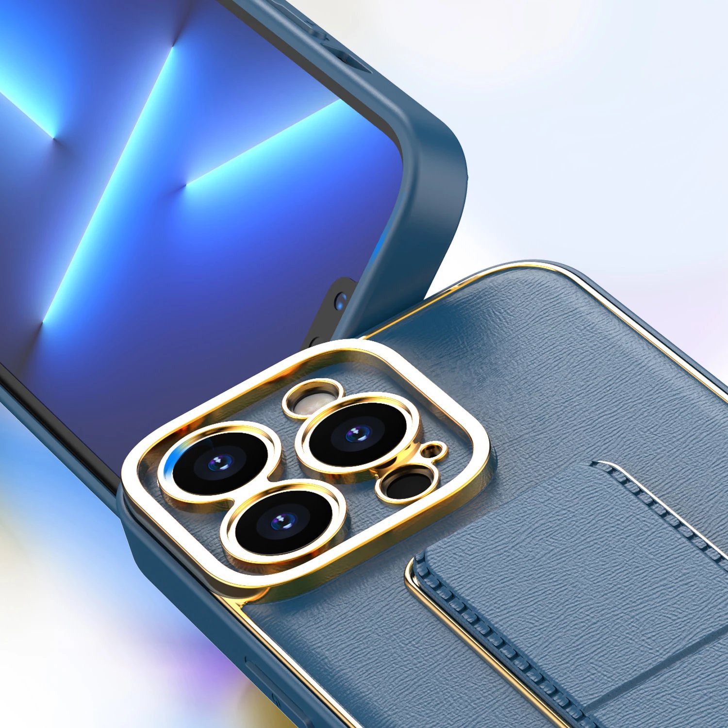 Mbështjellës Hurtel New Kickstand Case për iPhone 12 Pro, me qëndrim, e gjelbër