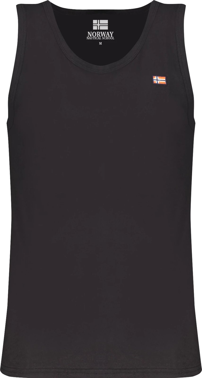 Maicë NORWAY 1963 tank top meshkuj, e zezë