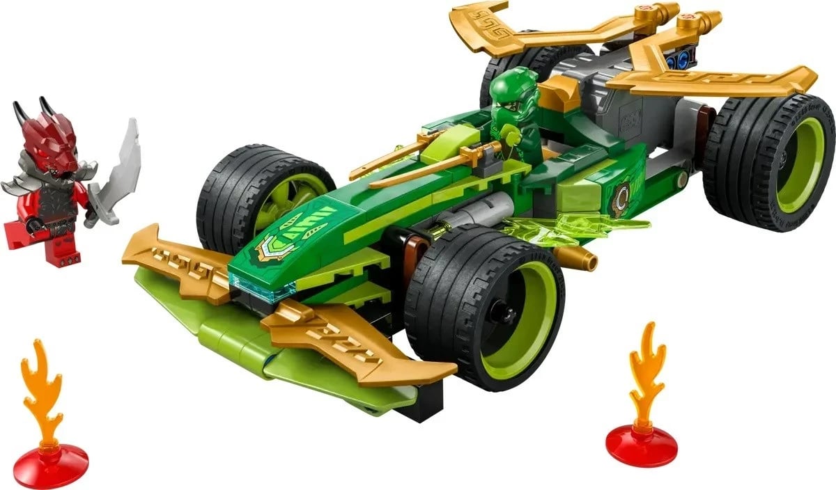 Set LEGO NINJAGO 71828 Lloyd's Pull-Back Race Car