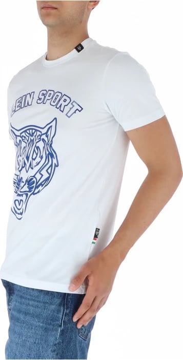 Maicë për meshkuj Plein Sport, e bardhë
