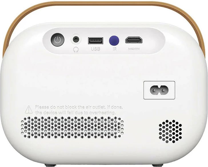 Mini projektor BlitzWolf BW-V2, 1080P Full HD, Android, i bardhë